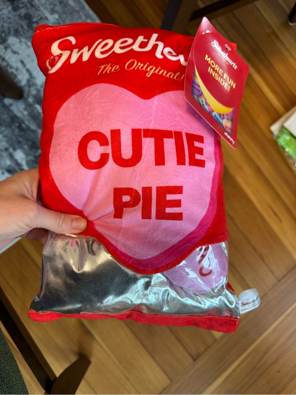 Sweethearts "Cutie Pie" Plush Pillow
